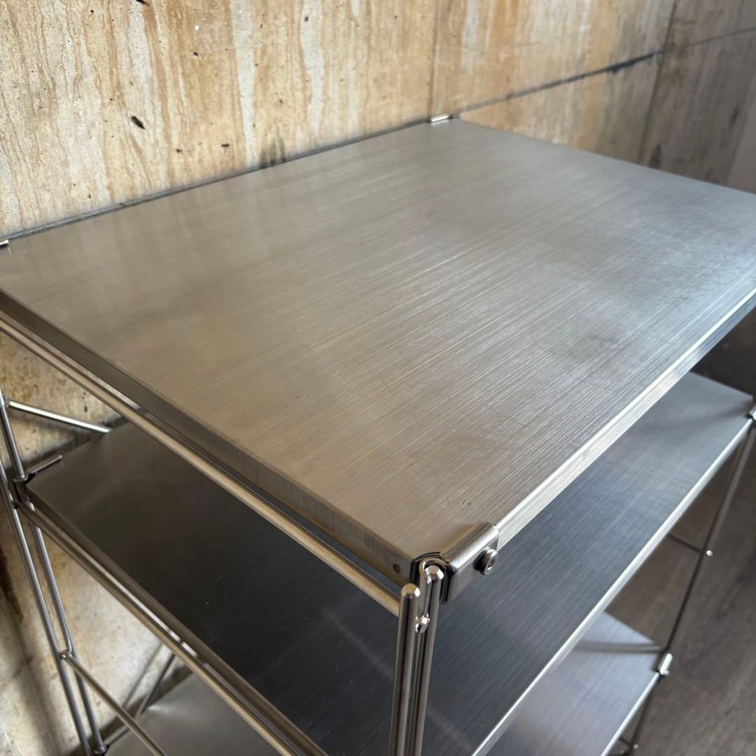 MUJI 無印良品　ステンレス　ユニットシェルフ　小