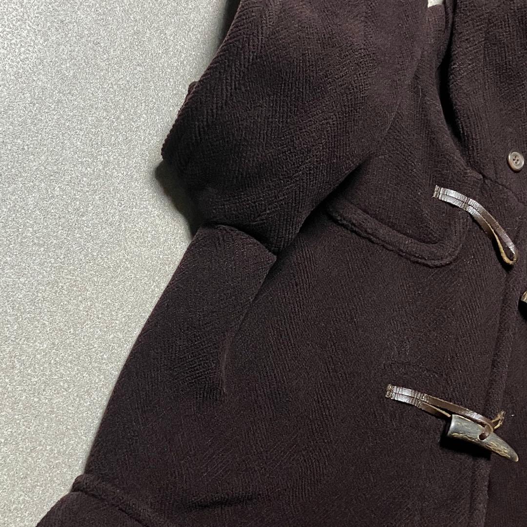 【英国製 インバーティア SHIPS別注】ヘリンボーン ダッフルコート