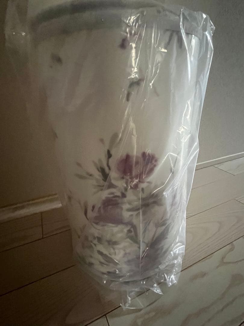 Francfranボタニカルフラワー こたつ布団 ピンク 円形190cm