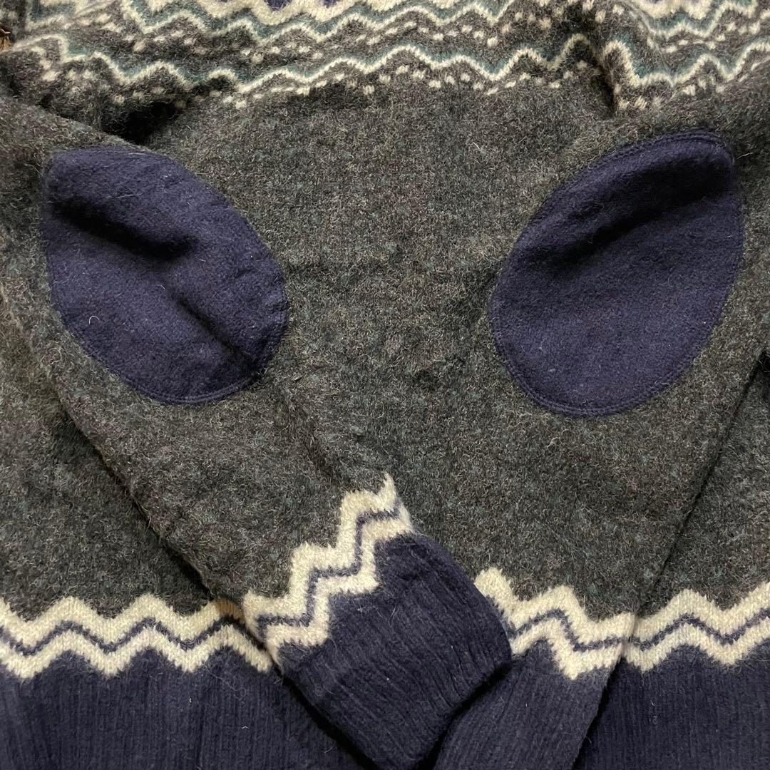 RaiFJALL RAVENフェールラーベン ノルディック柄ウールニット