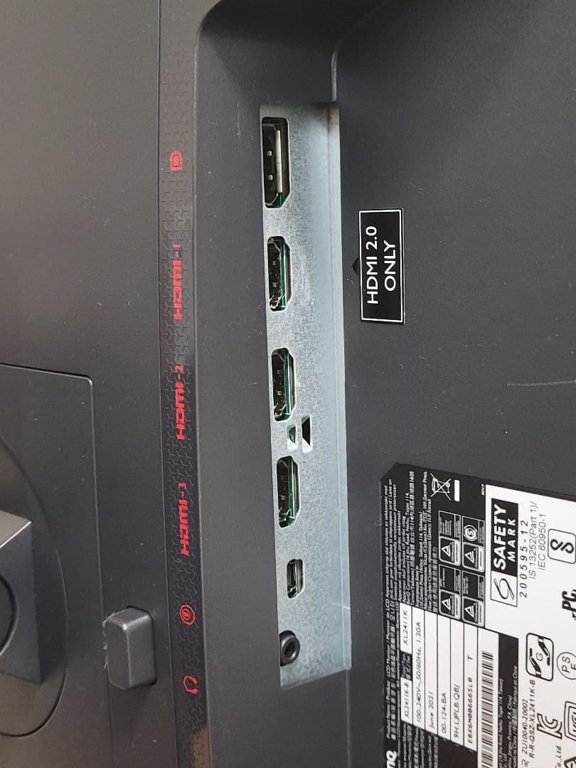 美品　ZOWIE XL2411K 24インチ 144Hz ゲーミングモニター