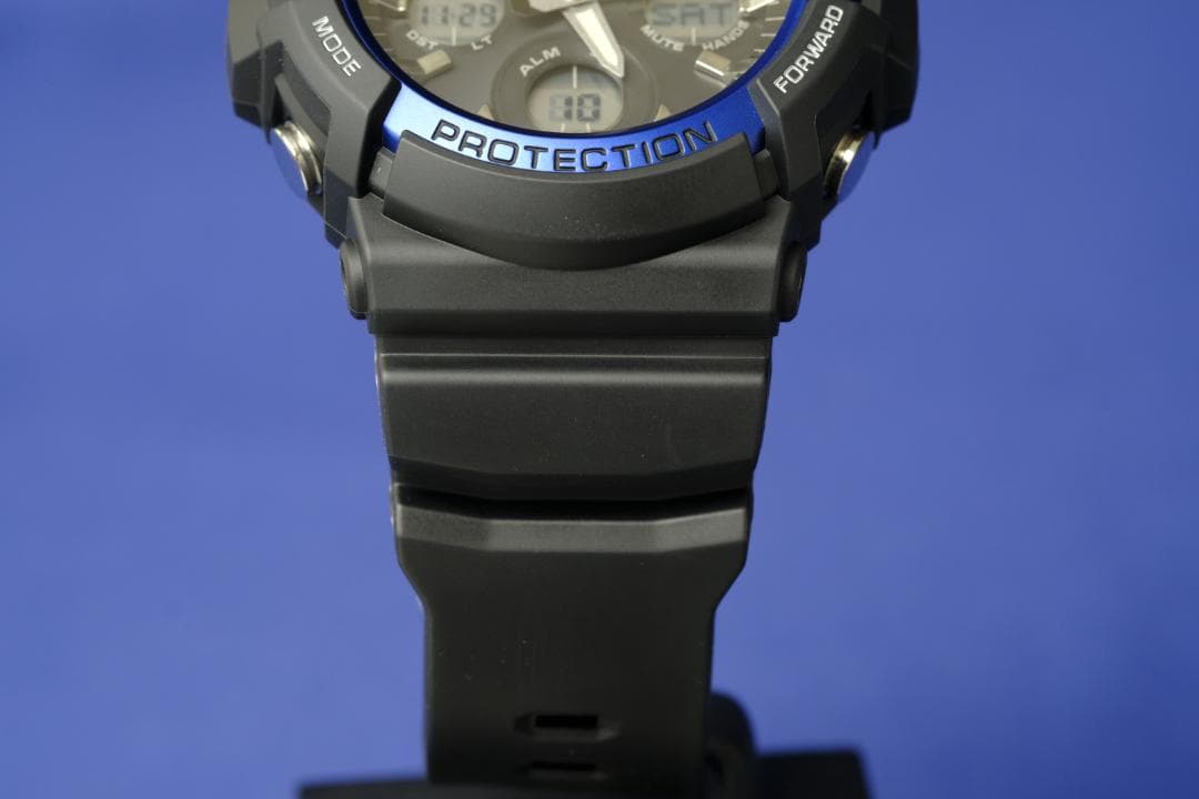 【美品】G-SHOCK GAW-100B 電波ソーラー／ビッグケース (114)