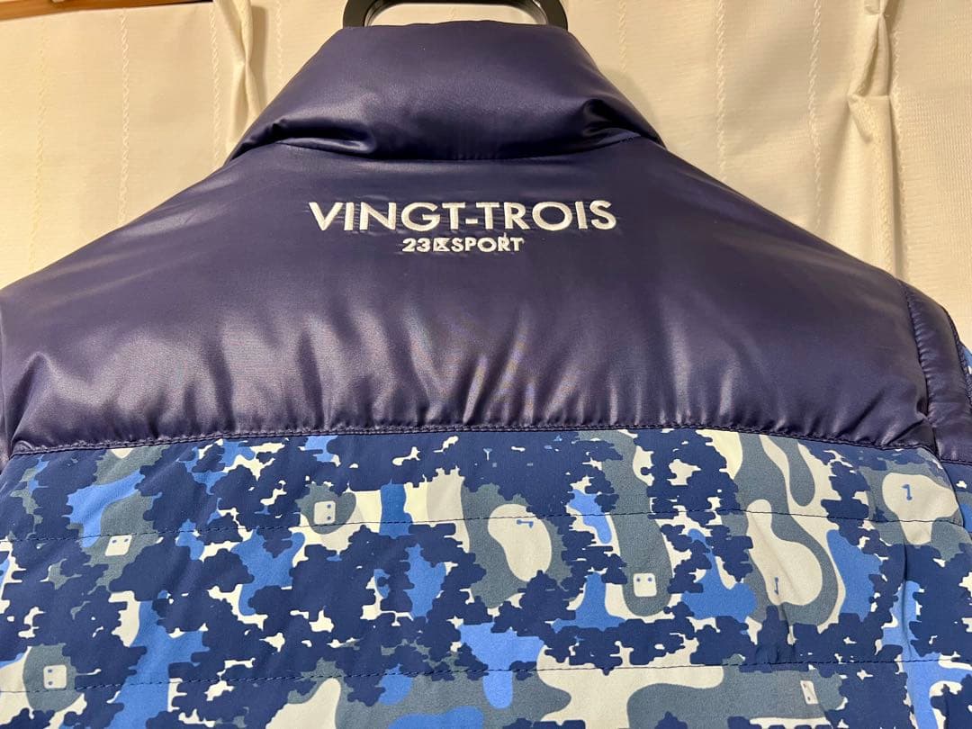 23区 GOLF ゴルフ 軽量防寒着上下 2way ジャケットダウン90% M