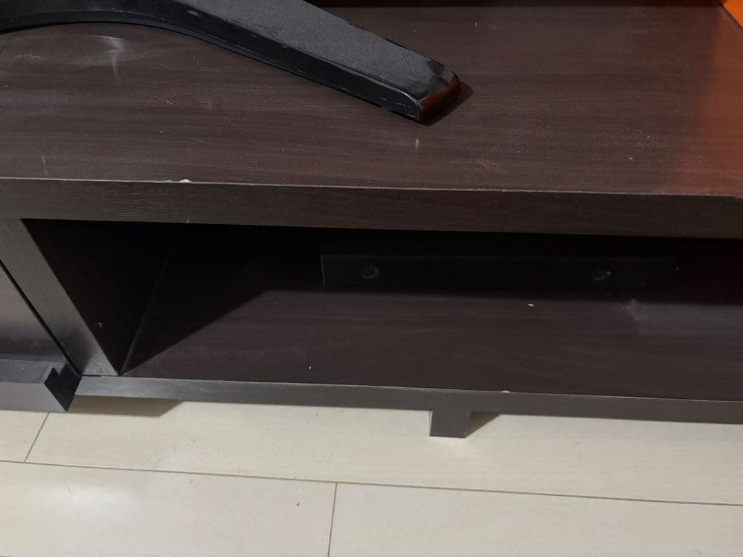 ロータイプテレビボード 140cm ダークブラウン