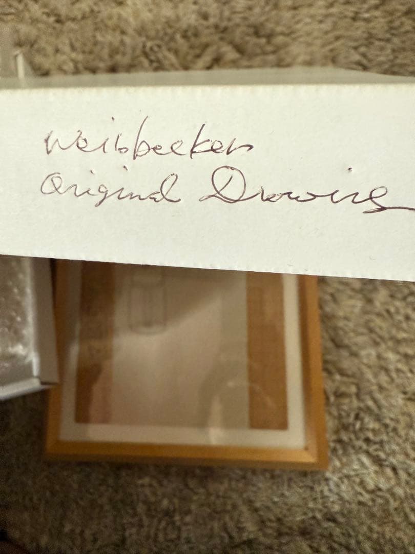 PHILIPPE WEISBECKER原画