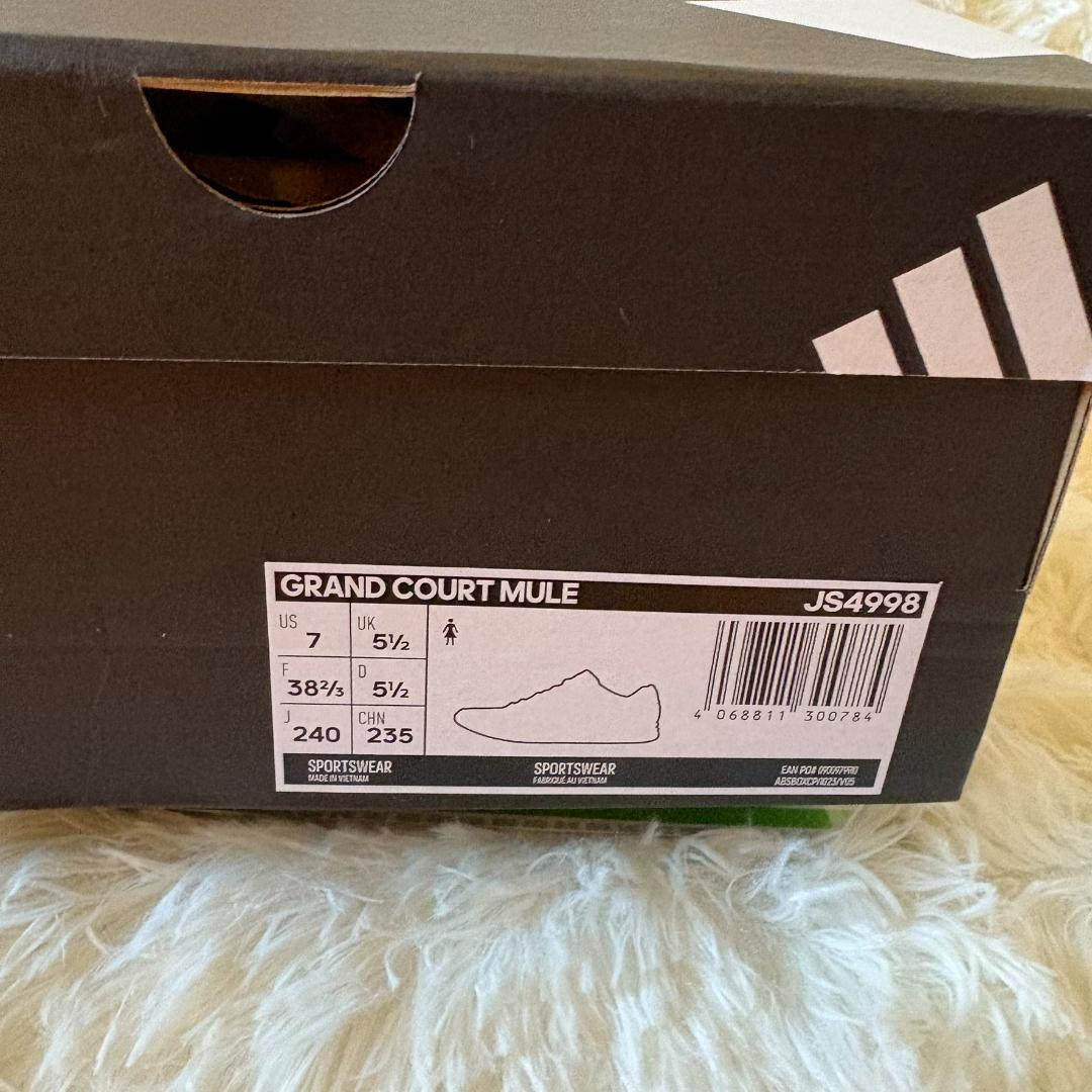 アディダス韓国 Adidas 冬ミュール Grand Court Mule 新品