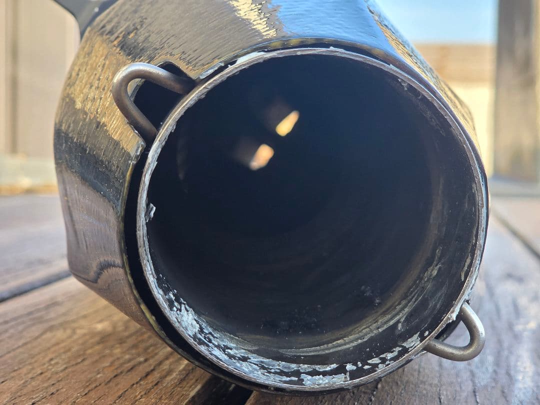 【LR6】AKRAPOVIC アクラポビッチ 風 60.5 汎用 サイレンサー