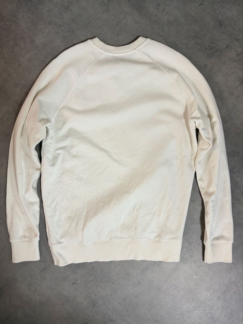 【お買い得早い者勝ち】MAISON KITSUNÉ オフホワイト スウェット M