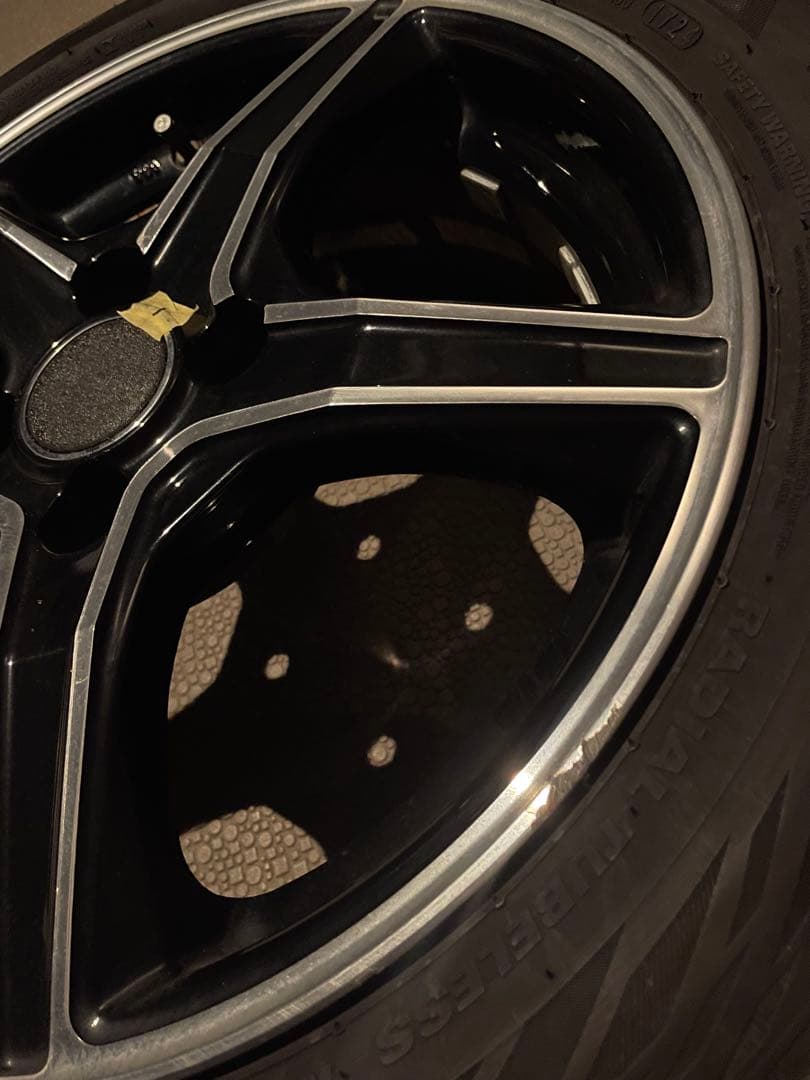 5スポークホイールセット 165/60R15