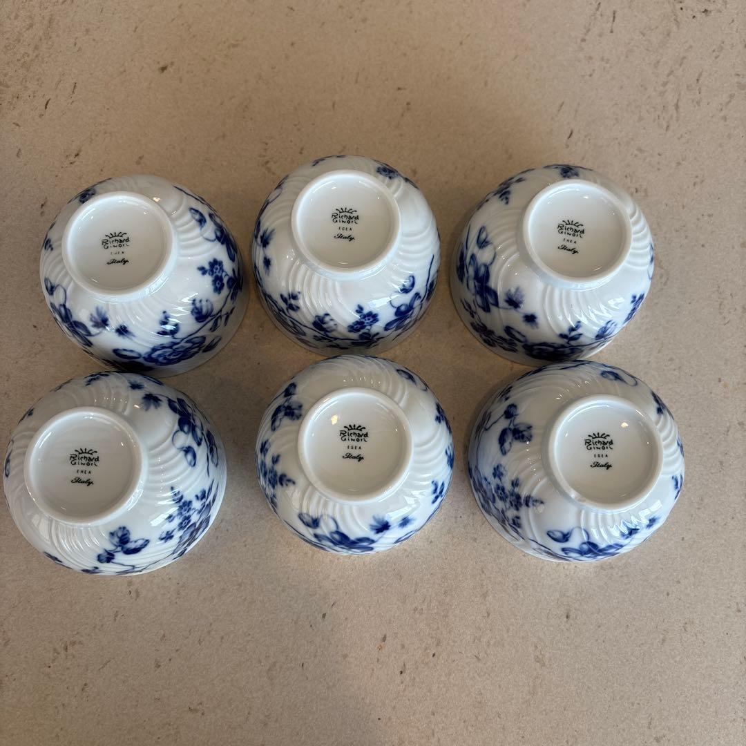 新品多数　リチャードジノリ　ローズブルー　セット