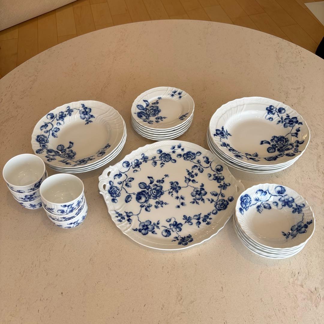 新品多数　リチャードジノリ　ローズブルー　セット