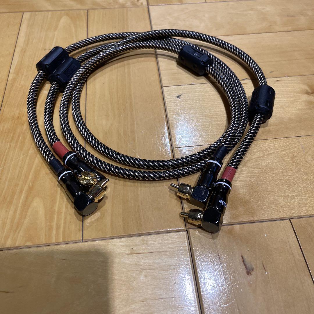 ④オーディオRCAケーブル1m超美音、音圧