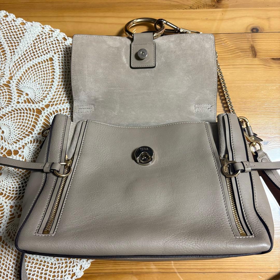 【美品】クロエ chloe faye フェイデイ ショルダーバッグ　2 way