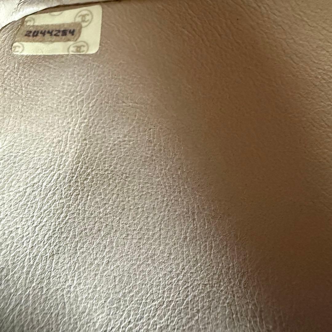 シャネル CHANEL マトラッセ ダイアナ チェーンバッグ 2番台 ベージュ