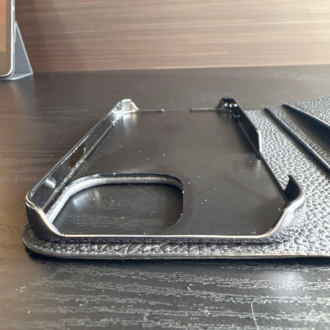 BONAVENTURA iPhone15 PRO MAX 手帳型ケース　ブラック