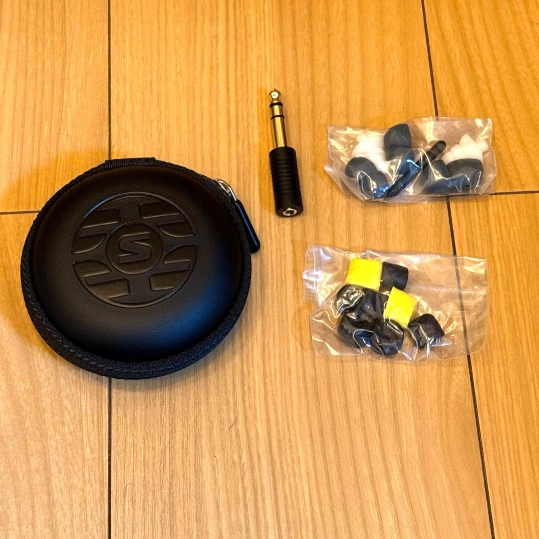 【新品未使用】SHURE AONIC 4 有線イヤホン マイク付 ホワイト