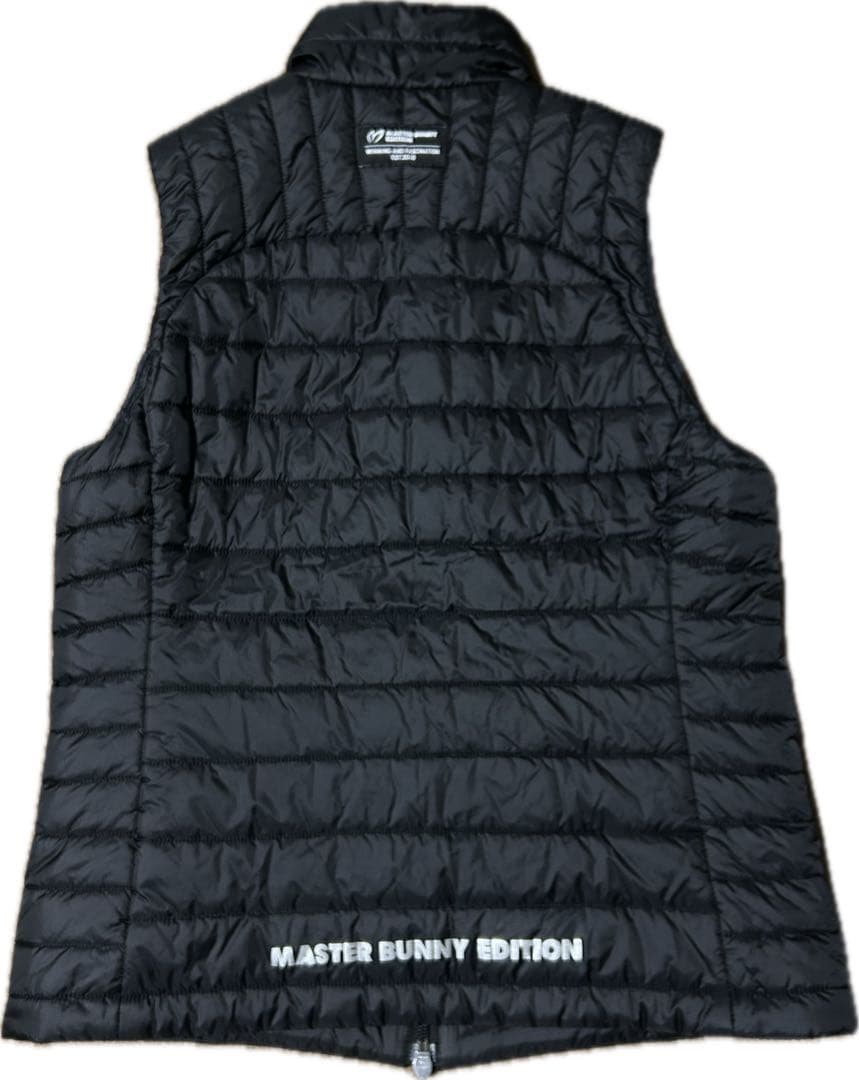 美品✨マスターバニー フルジップ　中綿ベスト　ブラック　レディース1 M