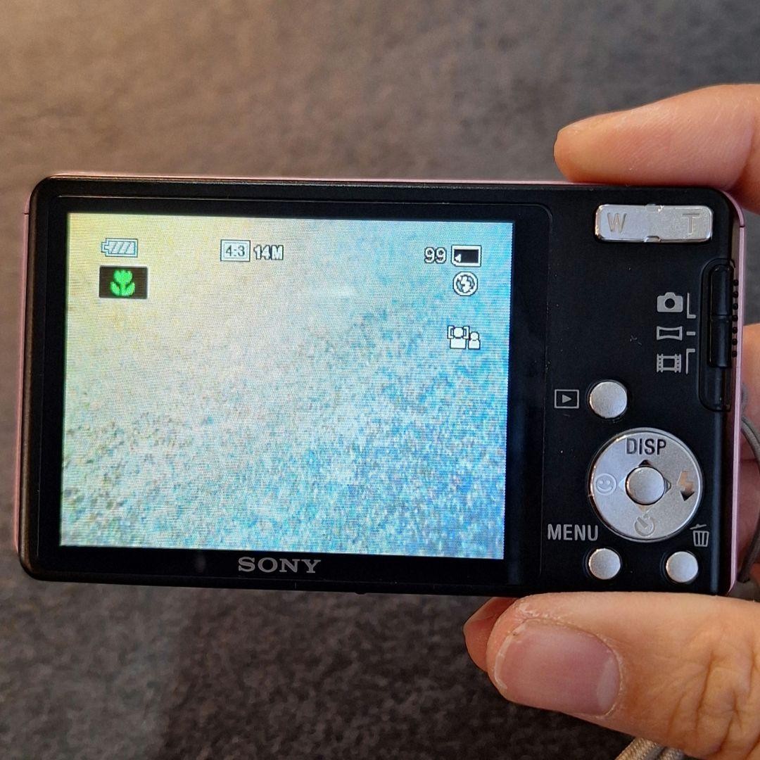 SONY Cyber-shot ピンク 14.1メガピクセル