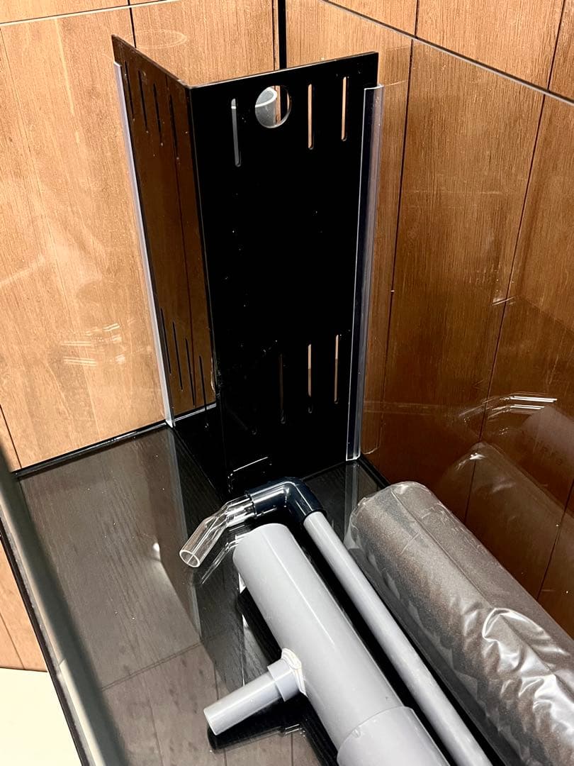 600×300×360オールガラスオーバーフロー水槽セット