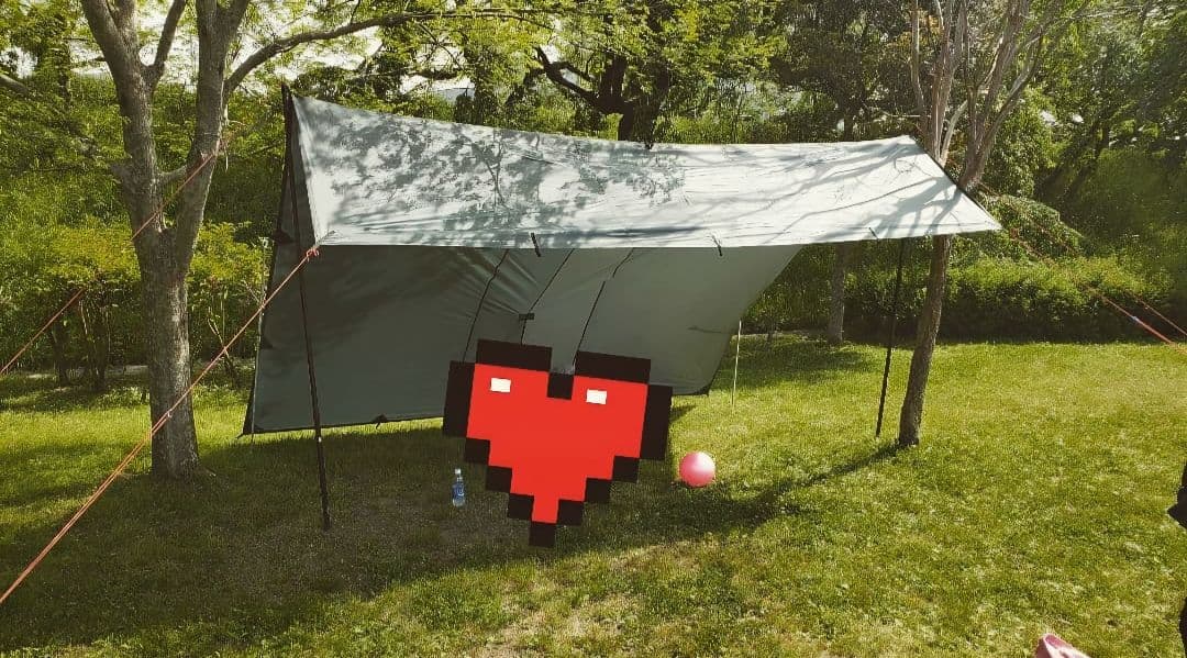 DDタープ 4X4　オリーブグリーン