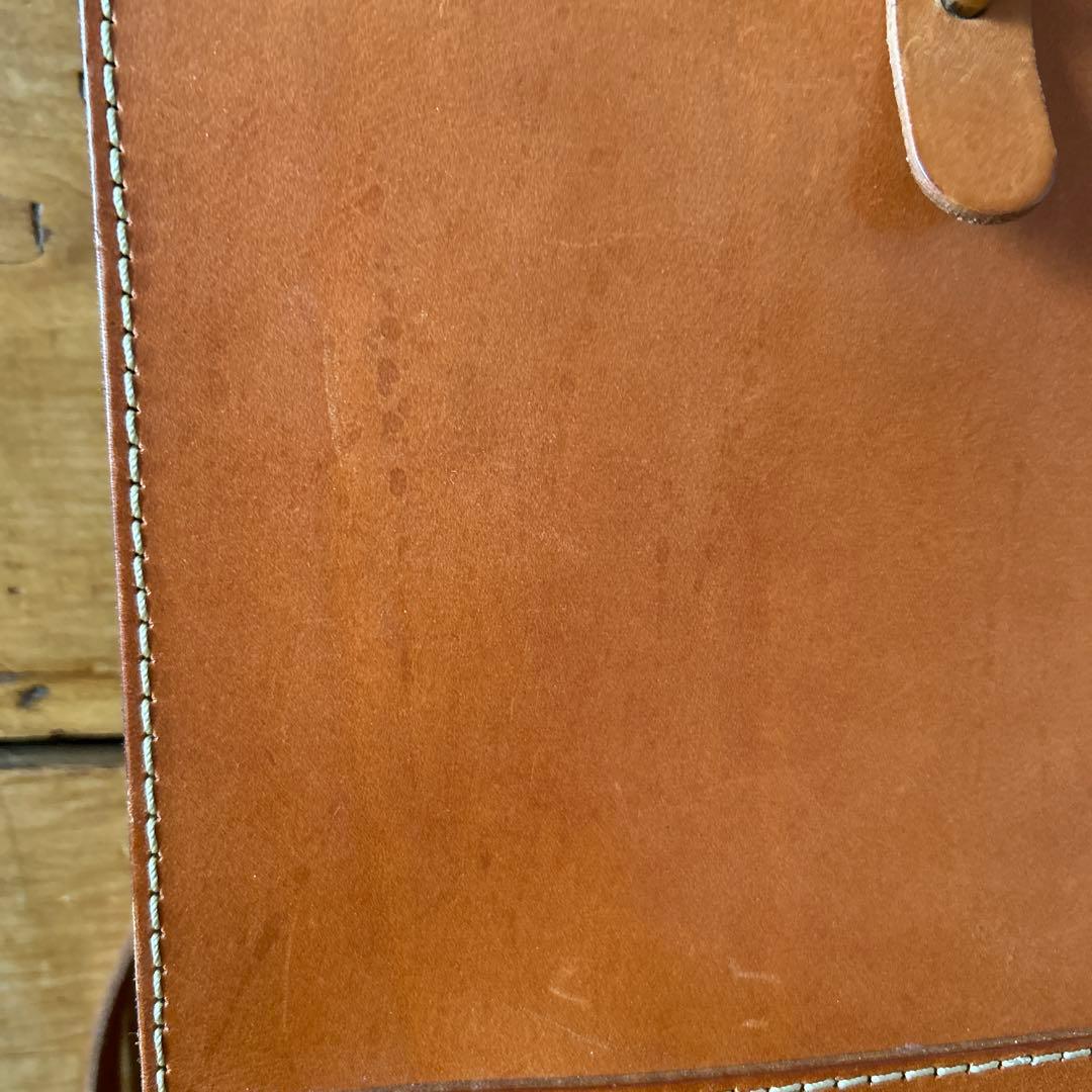 HERZ レザーリュック　ブラウン