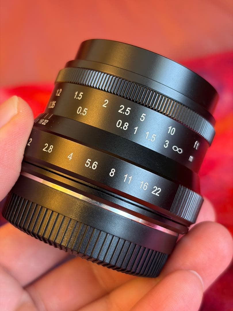 7Artisans 35mm f1.2 Ⅱ FXマウントレンズ fujifilm