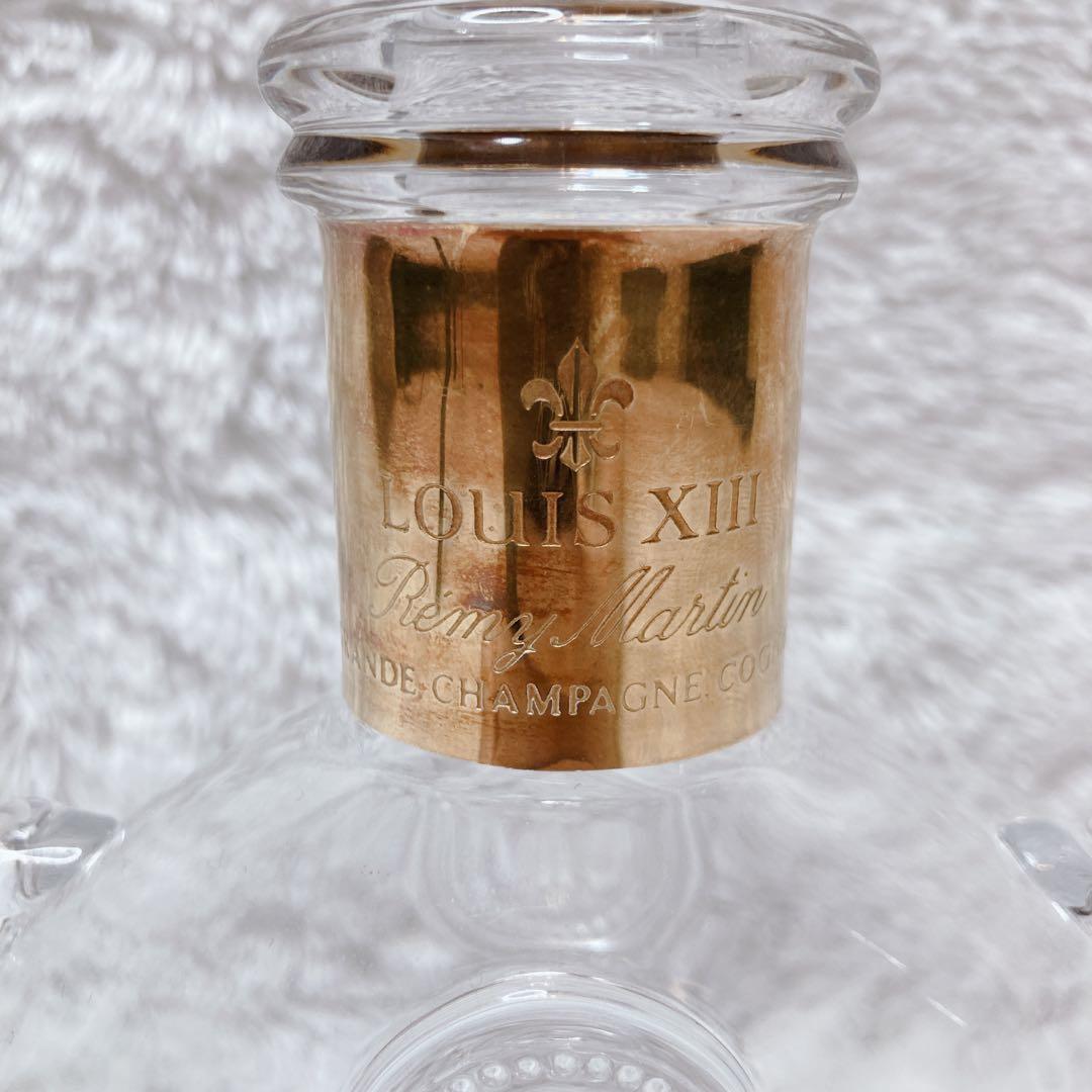 バカラ レミーマルタン ルイ13世 クリスタル ブランデー 空瓶 シリアル入り