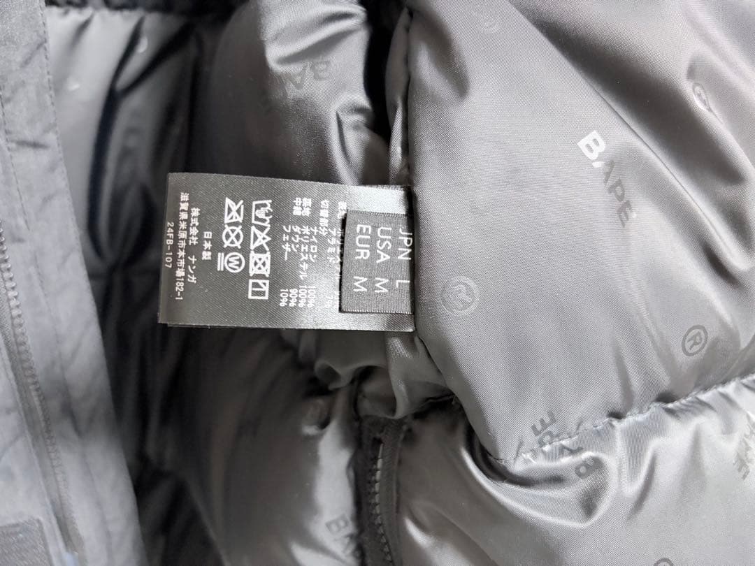 Nanga x Ape Hinoc ダウン　サイズL