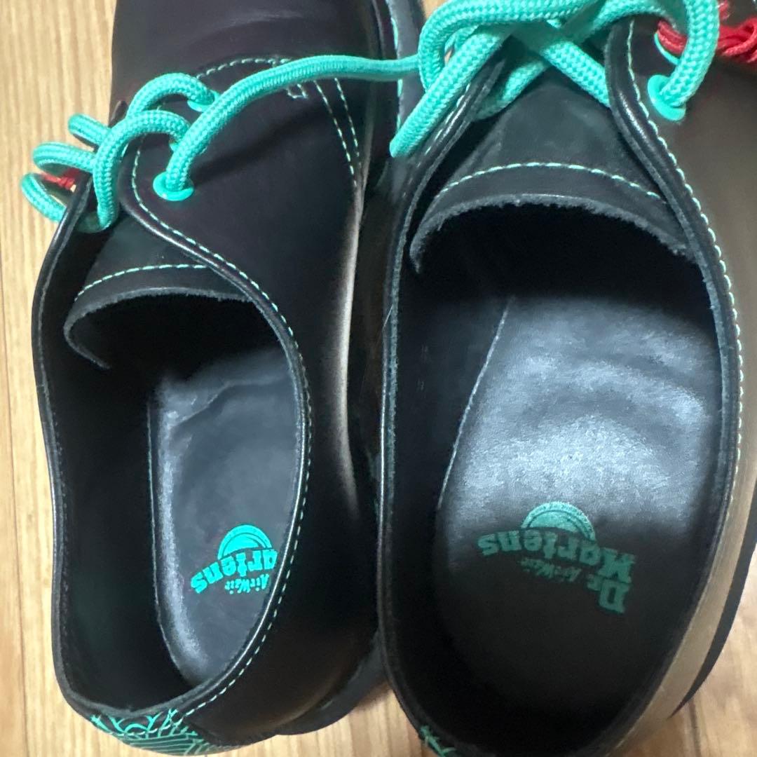 ドクターマーチン　グリーンステッチ　R26577001 1461 CNY