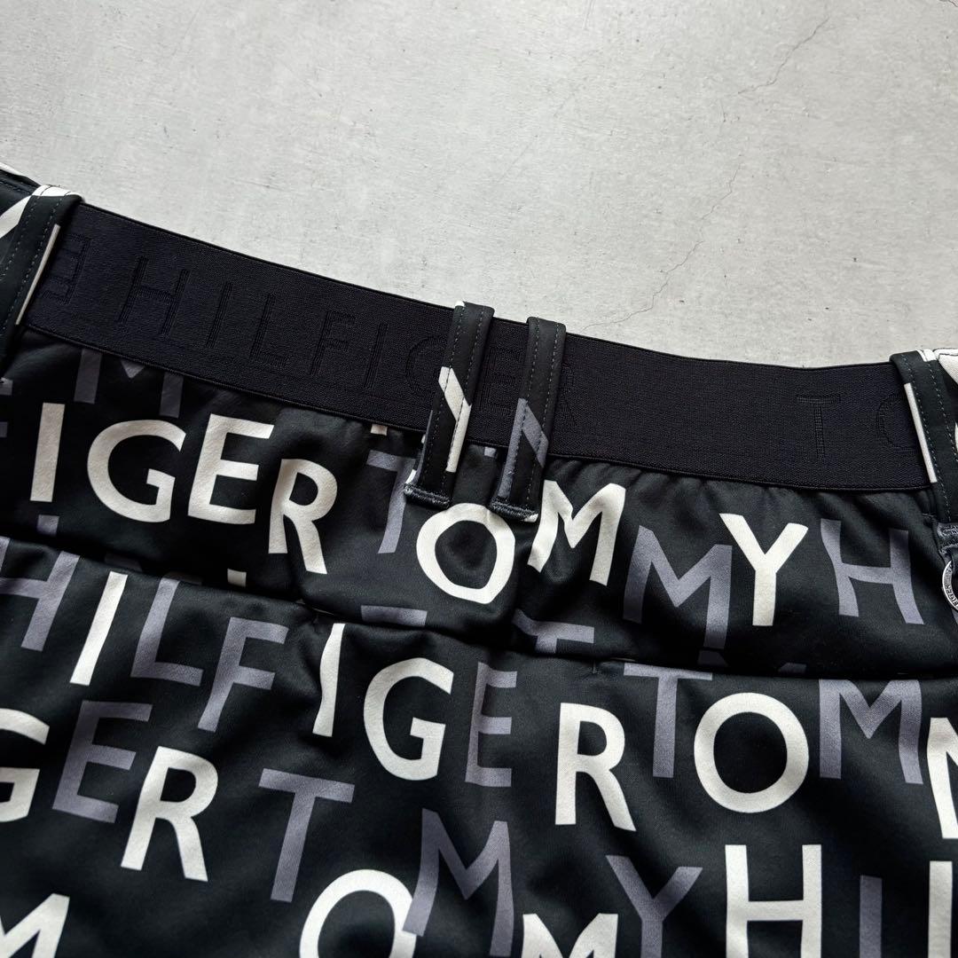   GOLF 総柄 ボンディングスカート 裏地フリース