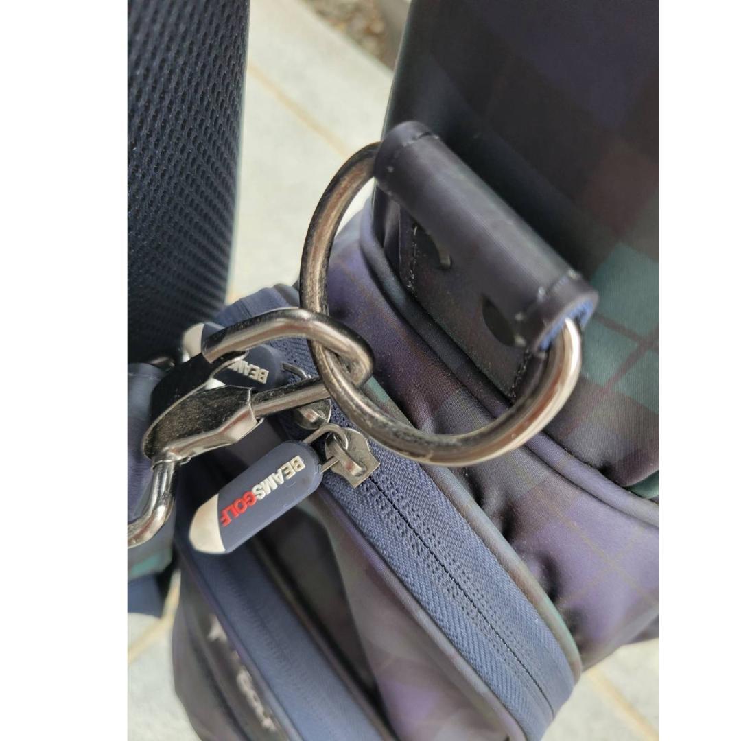 BEAMS GOLF ブラックウォッチ スタンド キャディバッグ