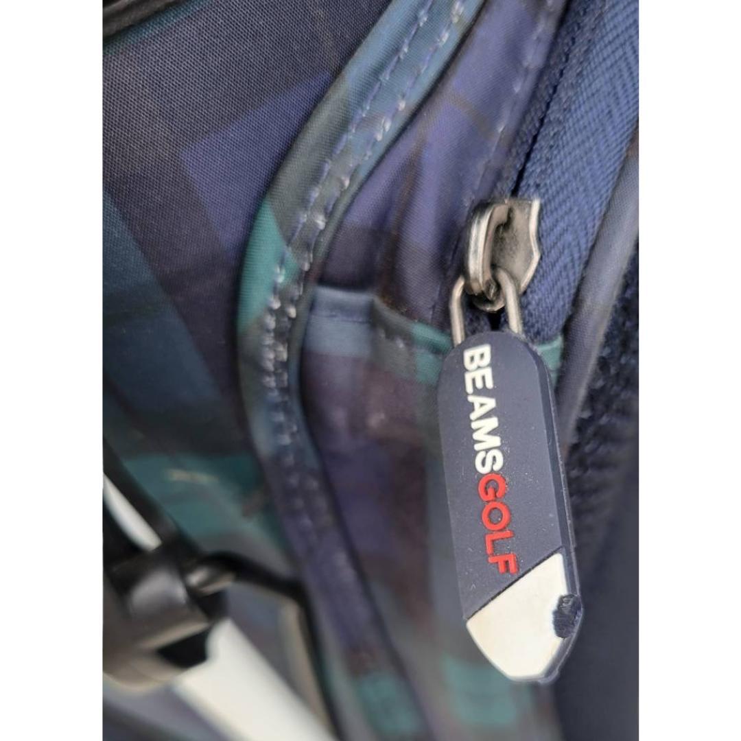 BEAMS GOLF ブラックウォッチ スタンド キャディバッグ