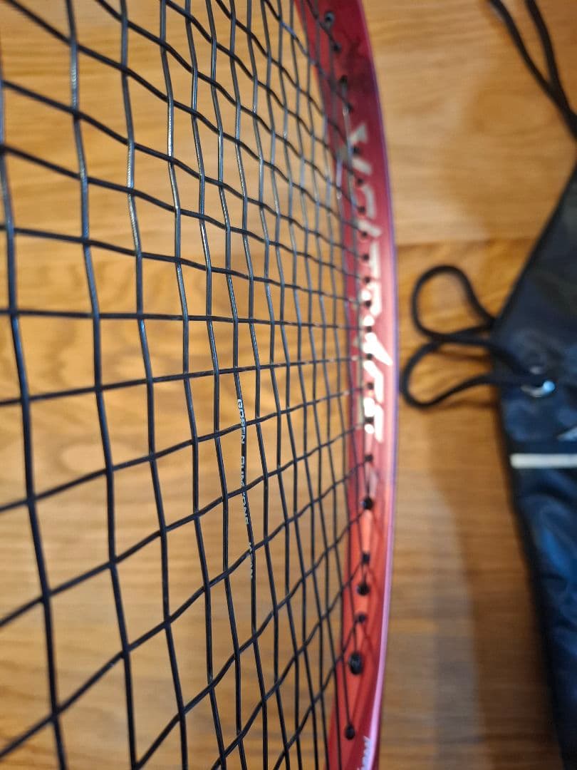 りー「美品」YONEX VOLTRAGE 軟式テニスラケット 赤