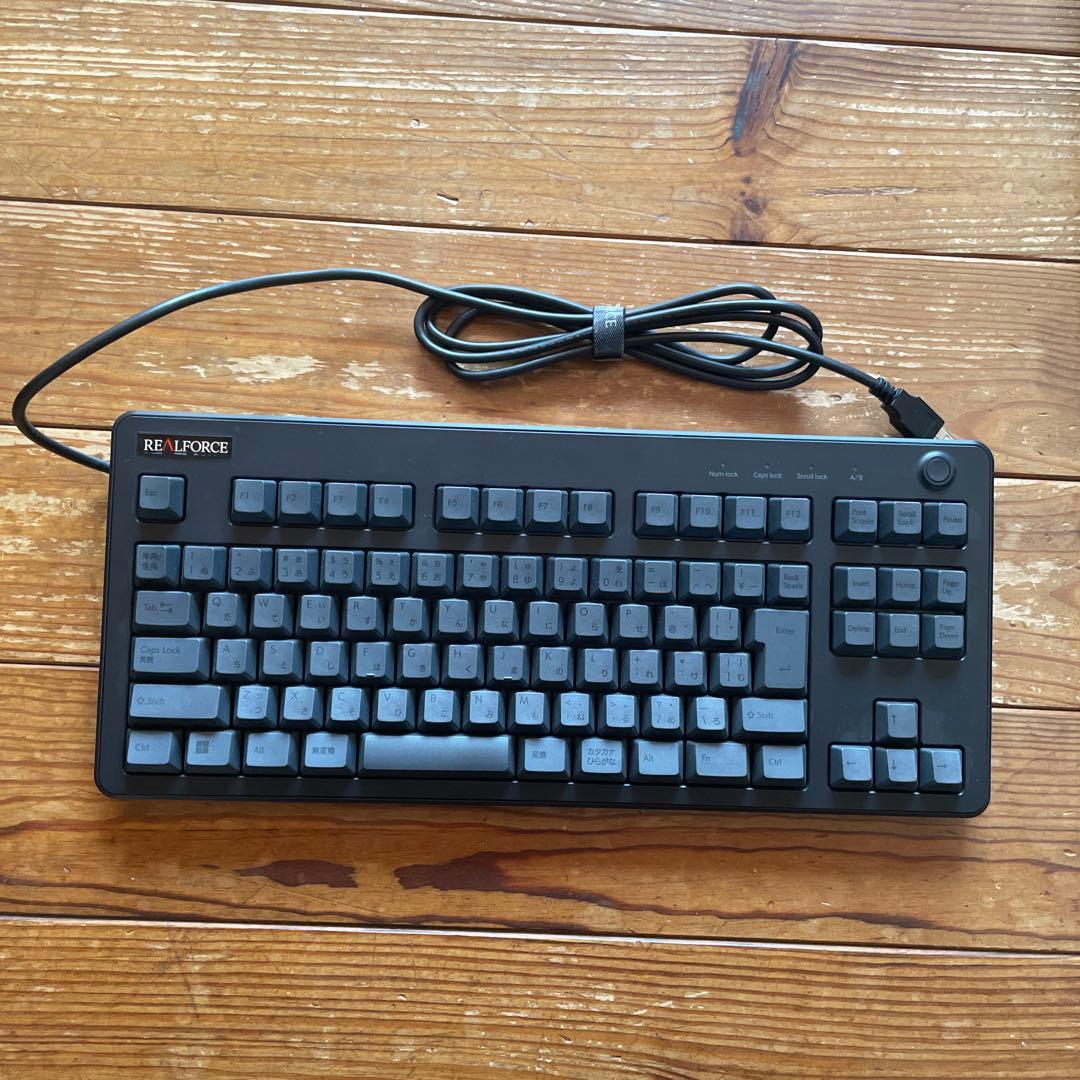 REALFORCE R3UC11 USBキーボード 日本語配列 ブラック