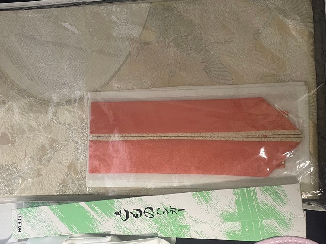 専用　振袖 着物　ピンク✖️シャンパンゴールドクリーム系 刺繍　一式