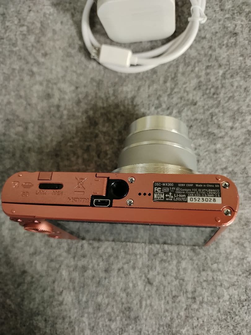 ソニーサイバーショット dsc-wx350（P）