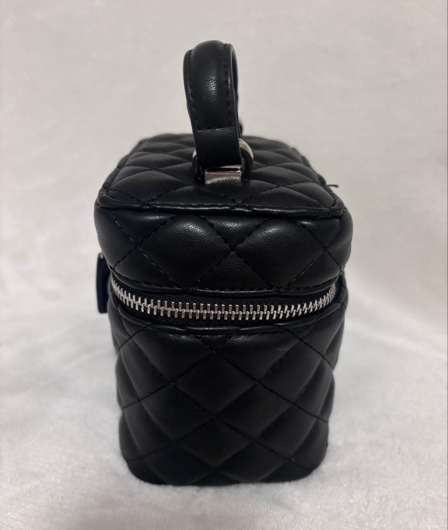 ♡Darich♡シルバー キルティングスクエアミニバッグ