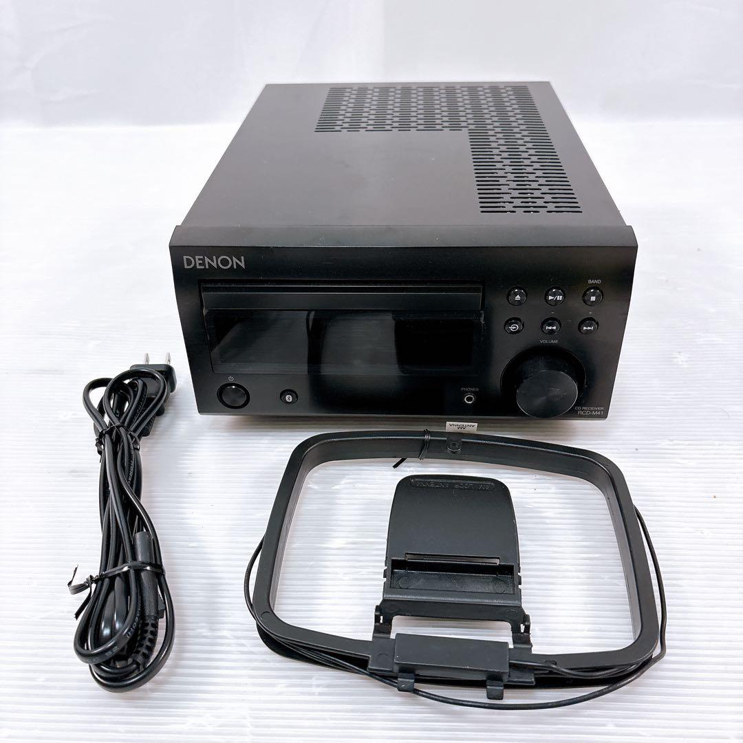 【極美品】DENON デノン RCD-M41 CDレシーバー Bluetooth
