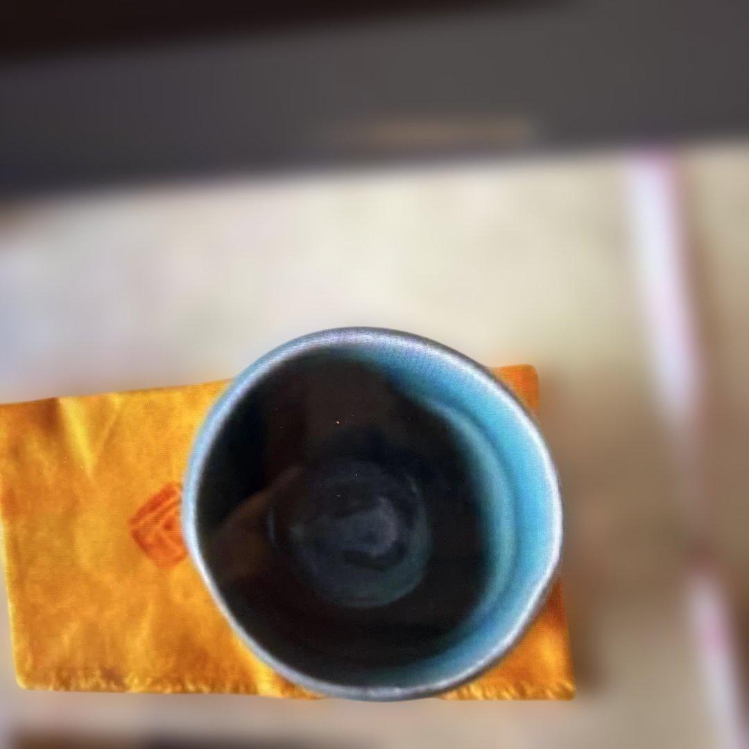 ▶︎ ◎成良仁　東京藝術大学 青瓷釉　ぐい呑