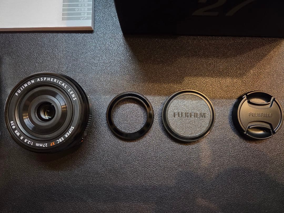 富士フイルム　フジノンレンズ XF27mmF2.8 R WR