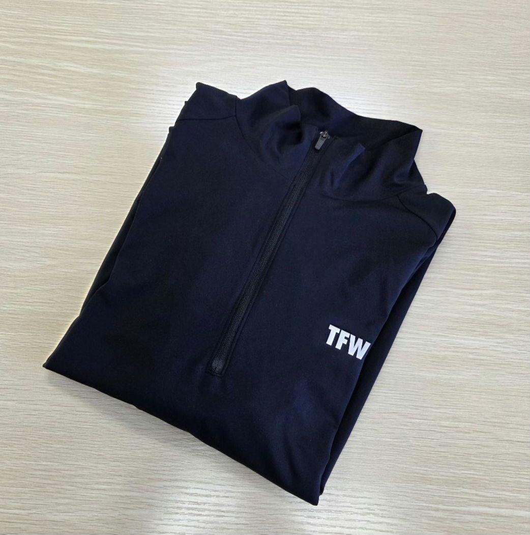 メンズウェア TFW49 TRAINING HALF ZIP L/S TSHIRT