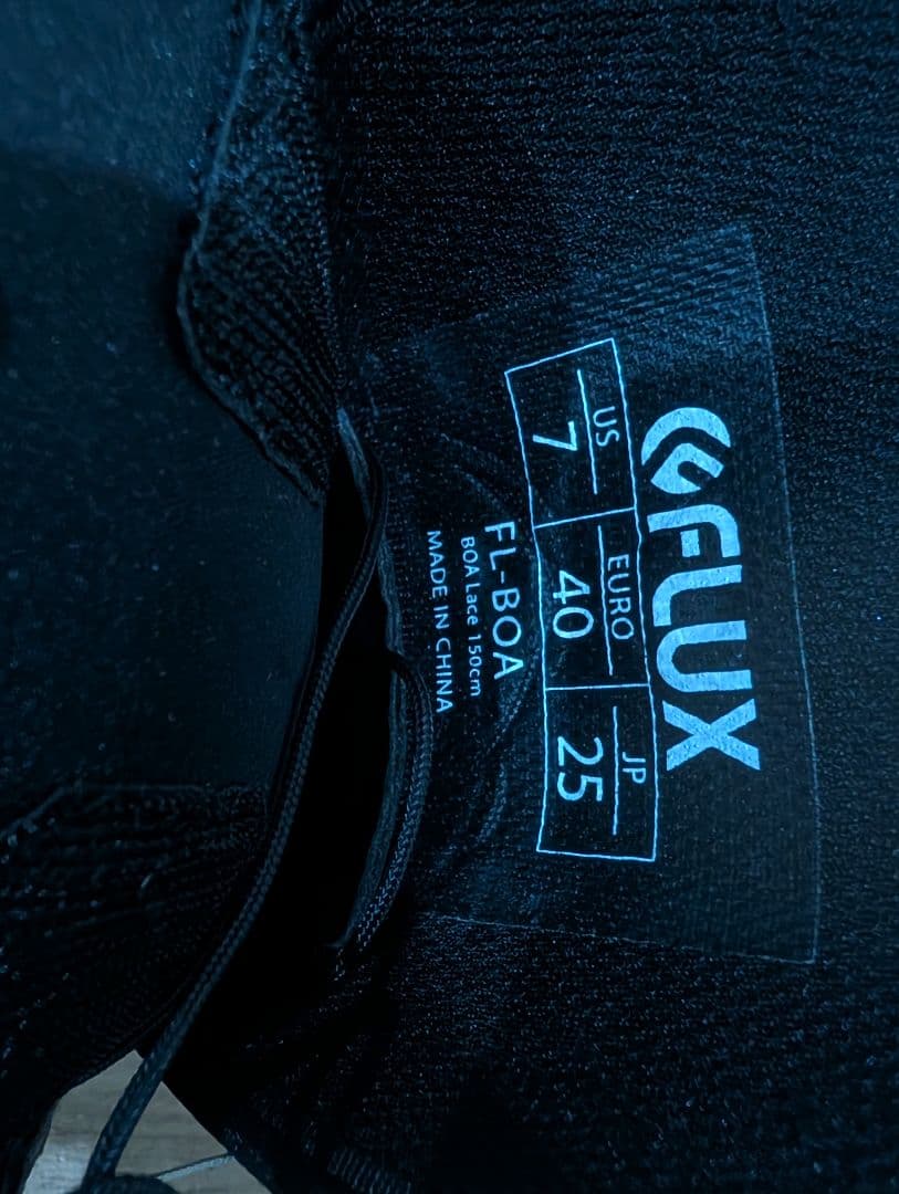 未使用品！　FLUXBOAブーツ　25cm　FL-BOA