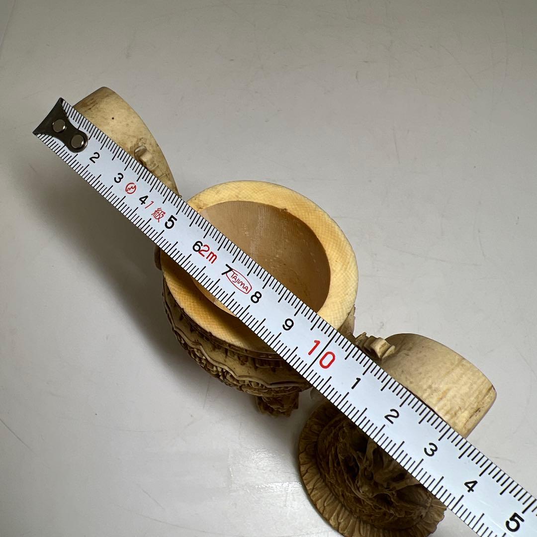 極上香炉　223g/高さ約12.5㎝ 東Y8-0204①トヒチサ