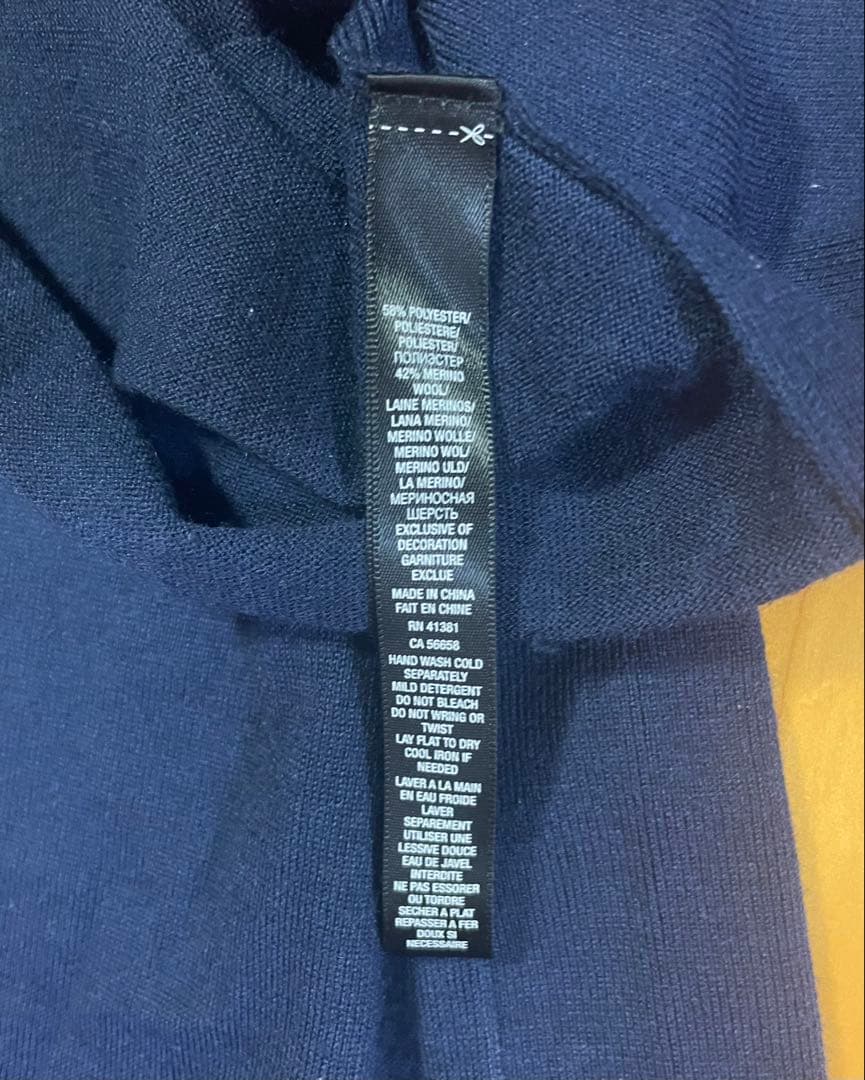 RLXゴルフ プルオーバーニット 紺 ラルフローレン L US:M 48 46