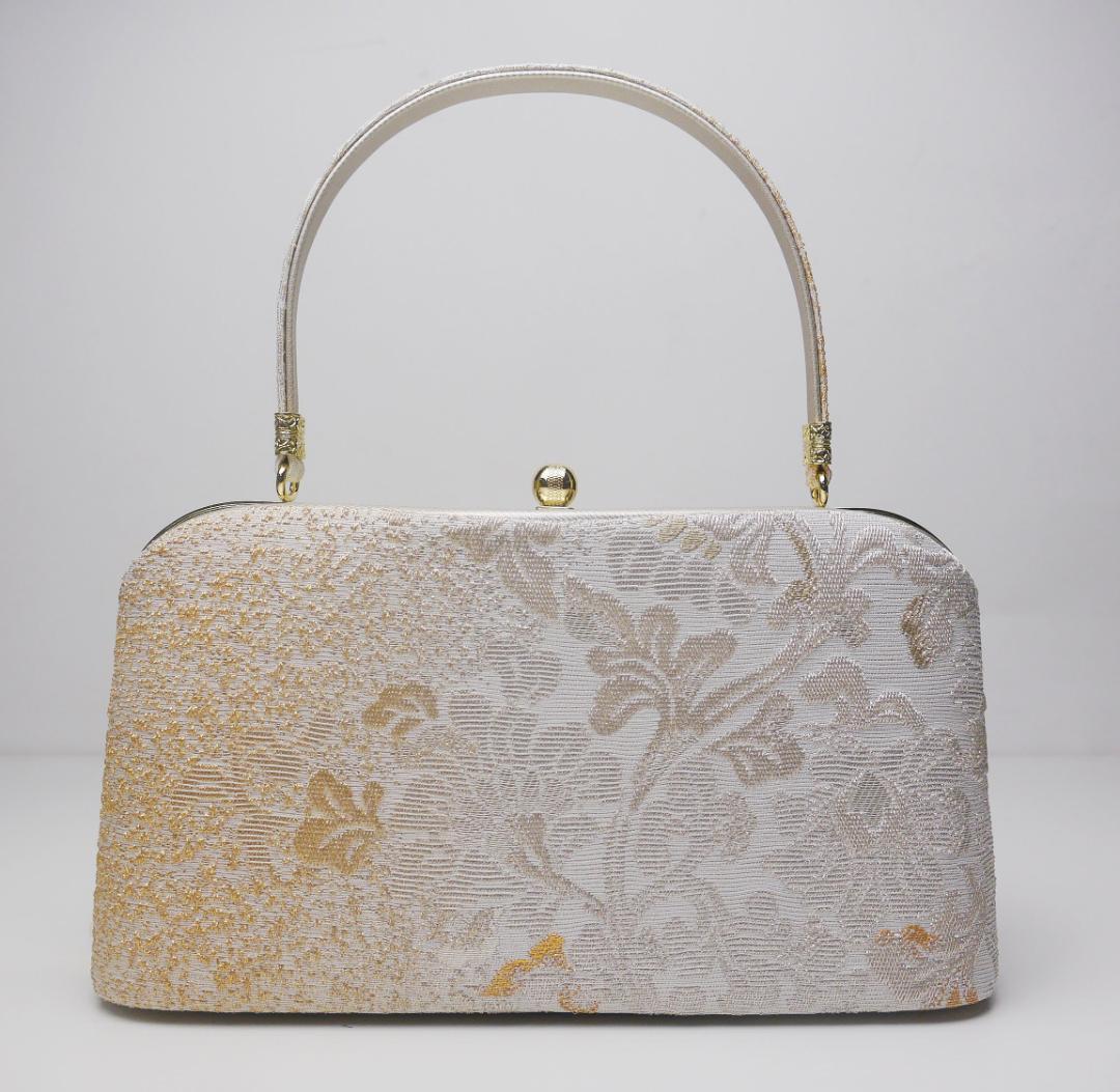 和装 草履バッグセット 高級 フォーマル 帯地 留袖 訪問着 uzouri48