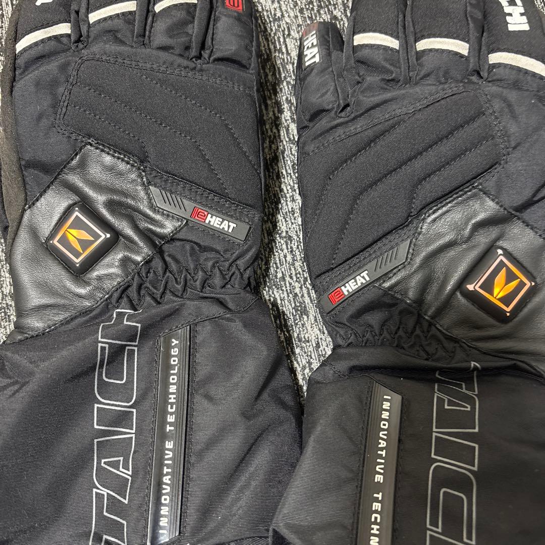 TAICHI eHEAT 加熱グローブ ブラック　Mサイズ