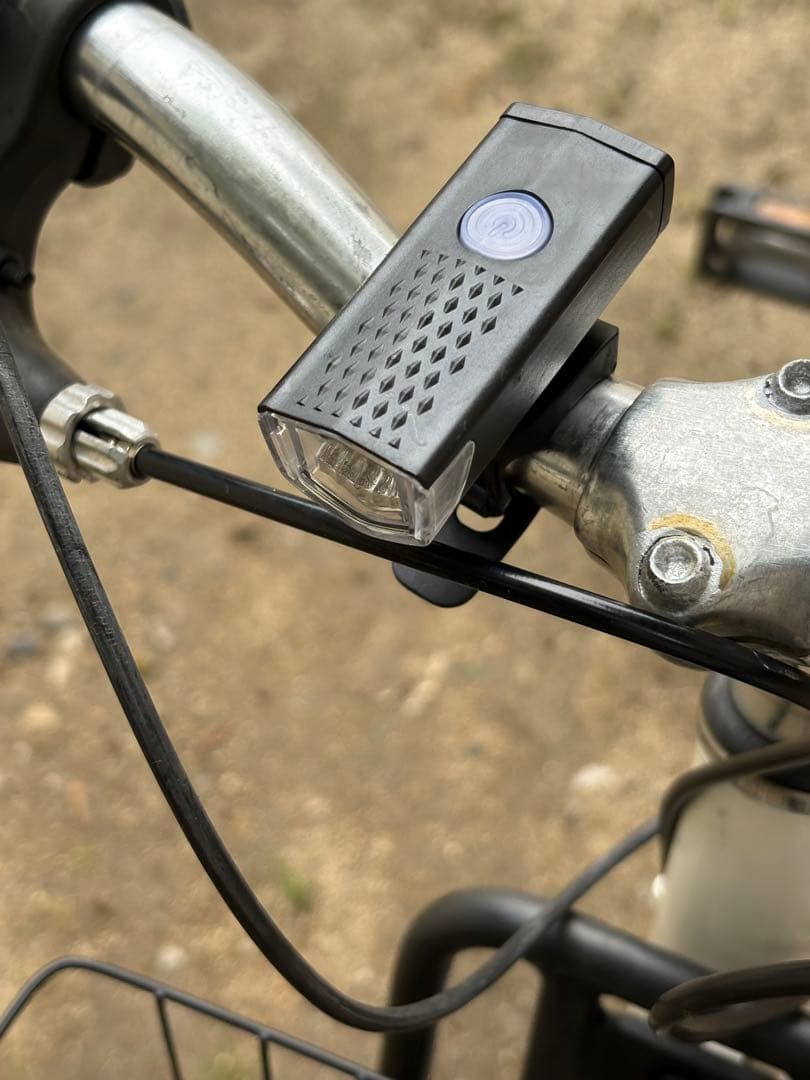 m.k.papaさん専用 ルイガノ(MV-1)ミニベロ　ホワイト 前カゴ付き