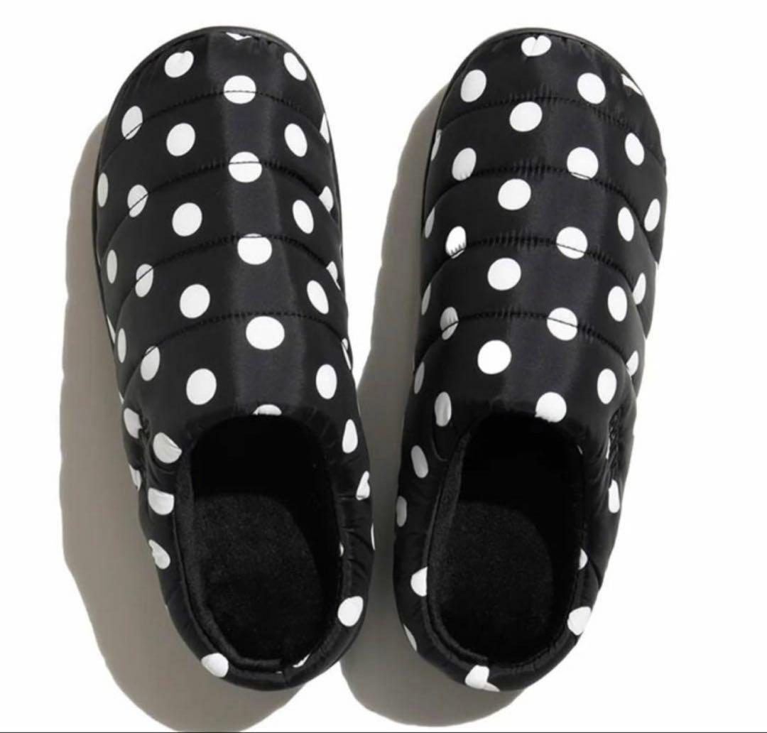 新品　未開封　SUBU ドット 水玉 0サイズ22-23.5 サンダル　スリッパ