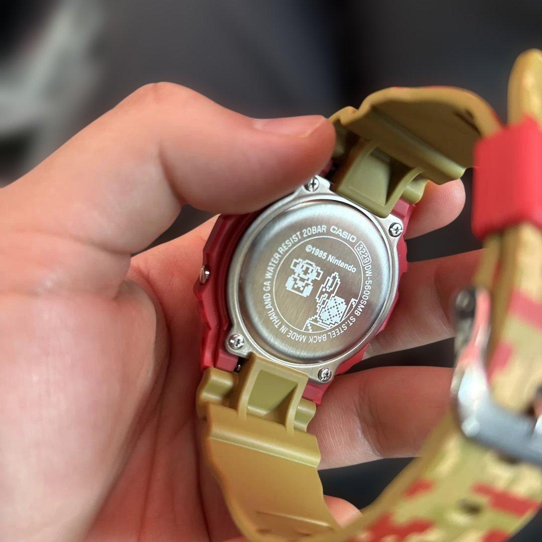 最安値‼️マリオコラボG-SHOCK腕時計