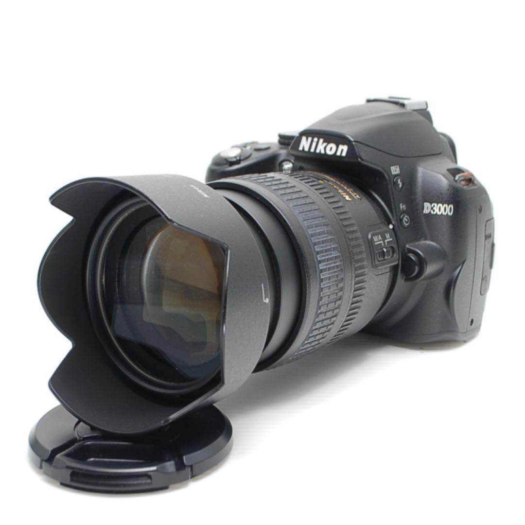 ⭐︎Nikon D3000⭐︎ダブルレンズセット美品 軽量アンドコンパクト